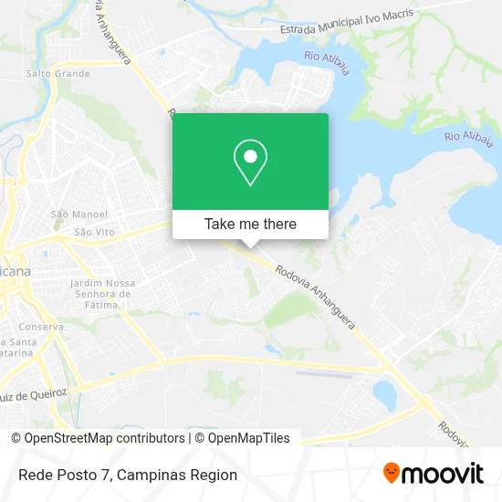 Rede Posto 7 map