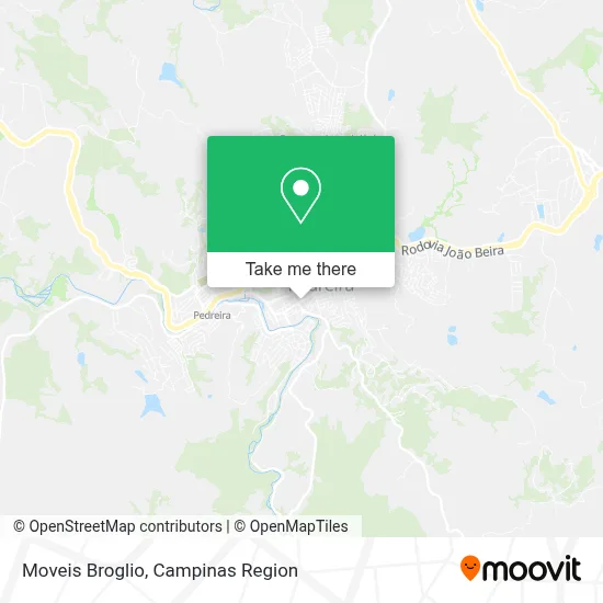 Moveis Broglio map