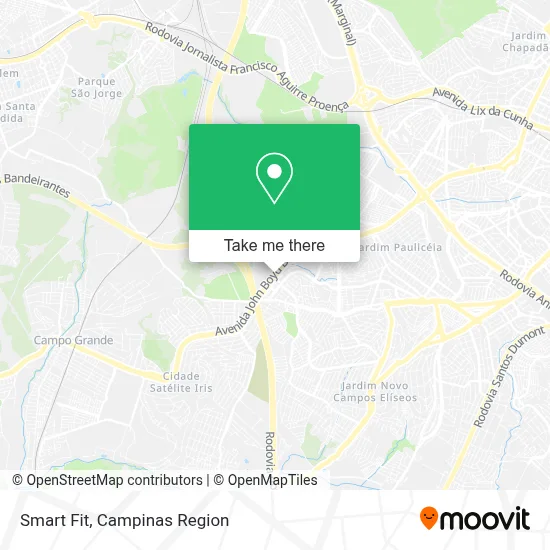 Smart Fit map