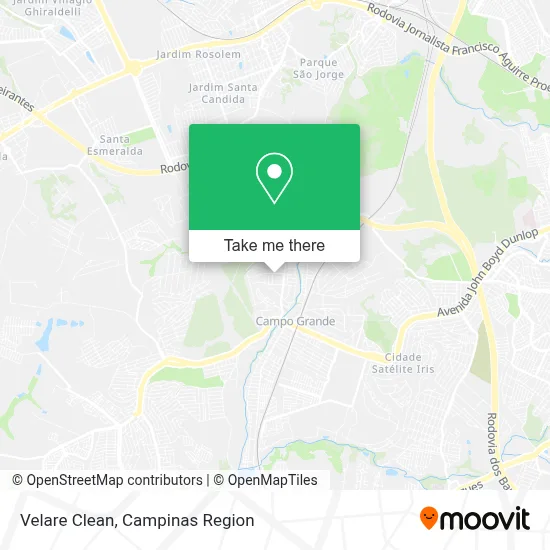 Velare Clean map