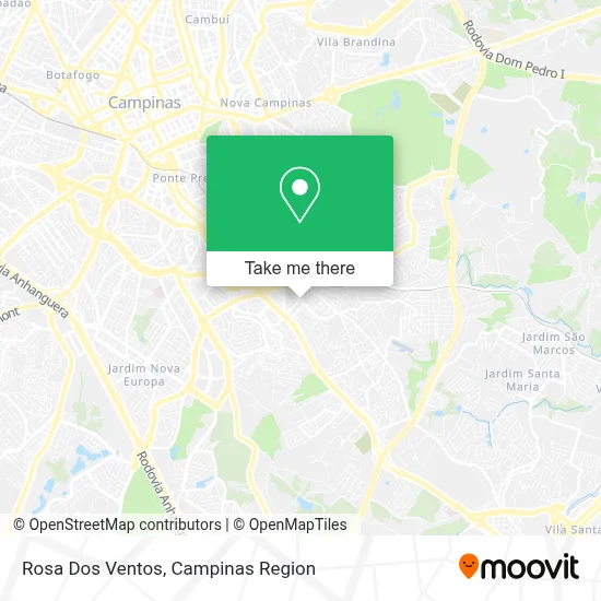 Rosa Dos Ventos map