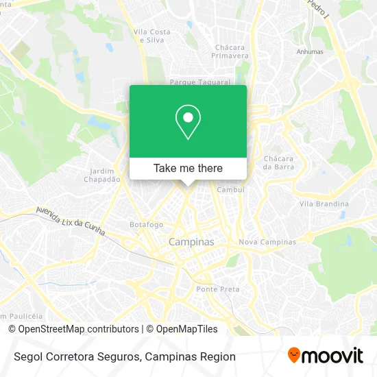 Segol Corretora Seguros map