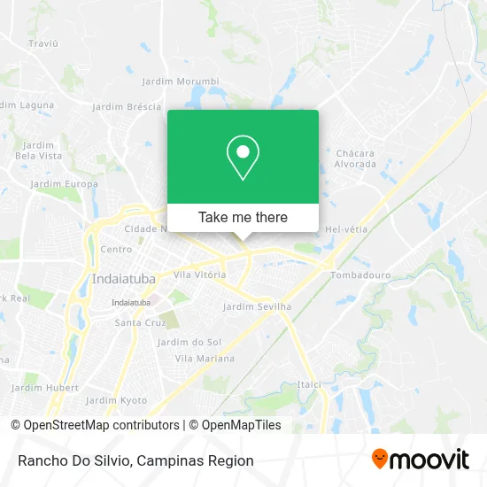 Rancho Do Silvio map