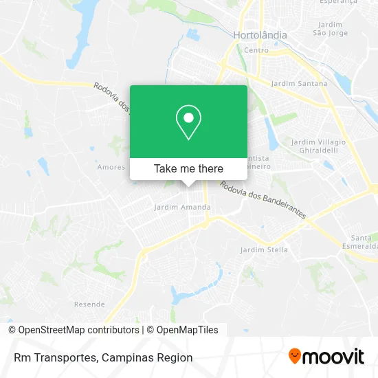 Rm Transportes map