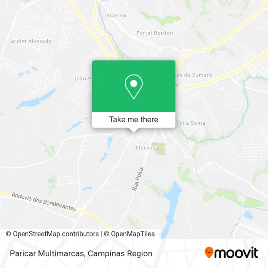 Paricar Multimarcas map
