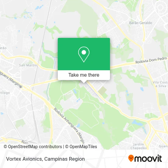 Vortex Avionics map