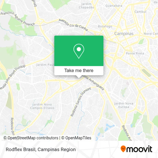 Rodflex Brasil map