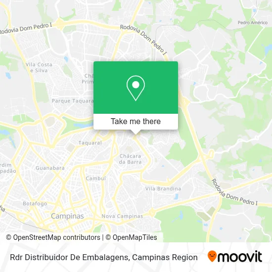 Rdr Distribuidor De Embalagens map