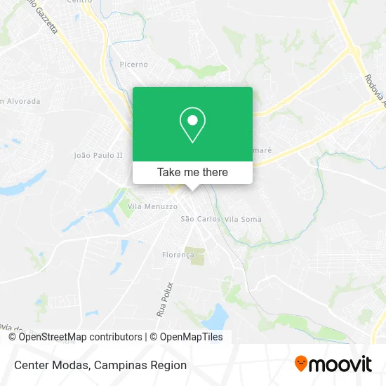 Center Modas map