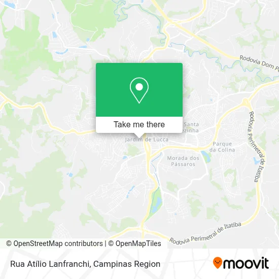 Rua Atílio Lanfranchi map