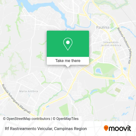Rf Rastreamento Veicular map