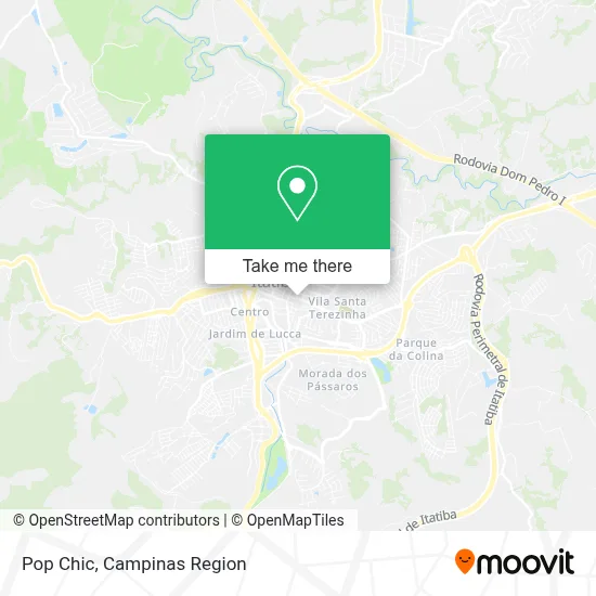 Pop Chic map