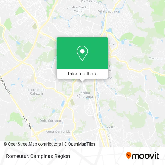 Romeutur map