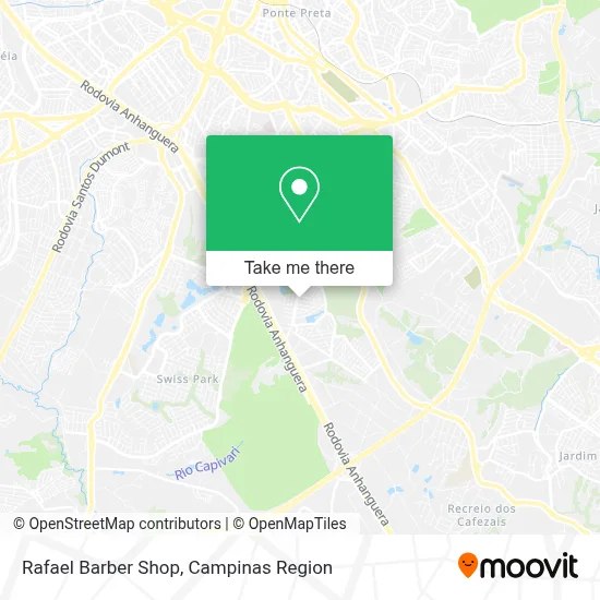 Rafael Barber Shop map