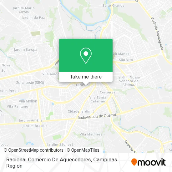 Racional Comercio De Aquecedores map
