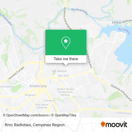 Rmc Radiotaxi map