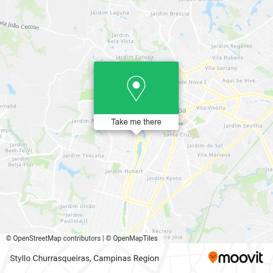 Styllo Churrasqueiras map