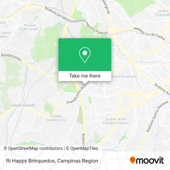 Ri Happy Brinquedos map