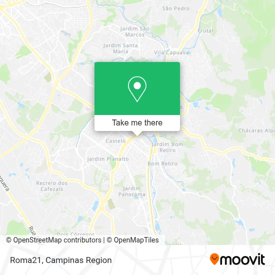 Roma21 map