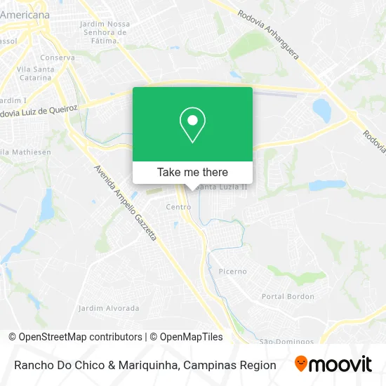 Rancho Do Chico & Mariquinha map