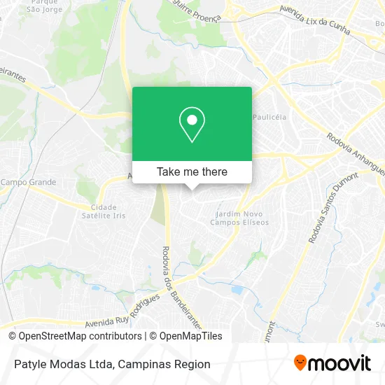 Patyle Modas Ltda map