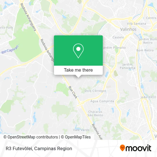R3 Futevôlei map
