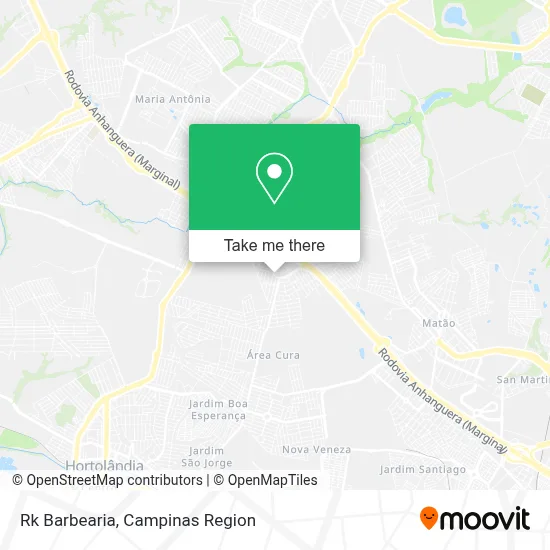 Rk Barbearia map