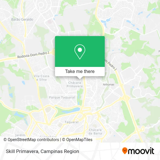 Skill Primavera map
