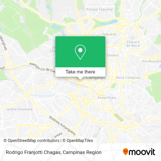 Rodrigo Franjotti Chagas map