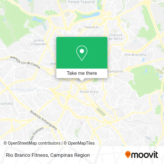 Rio Branco Fitness map