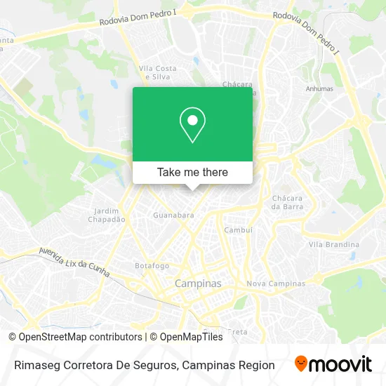 Rimaseg Corretora De Seguros map