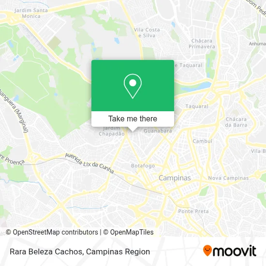 Rara Beleza Cachos map