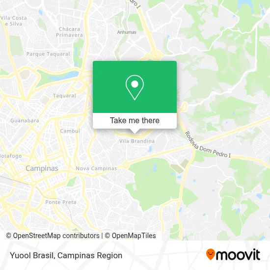 Yuool Brasil map