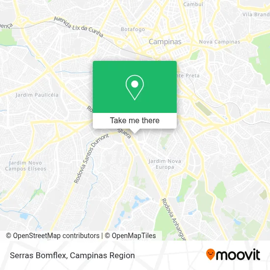 Serras Bomflex map