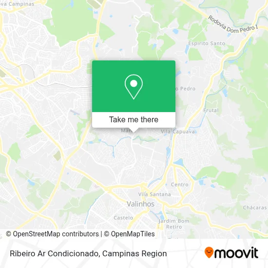 Ribeiro Ar Condicionado map
