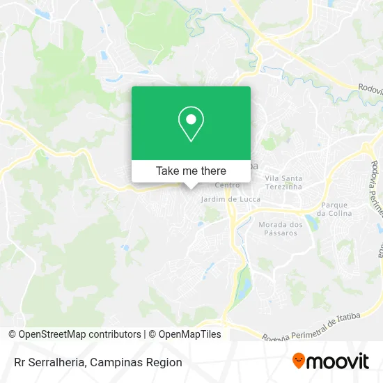 Rr Serralheria map