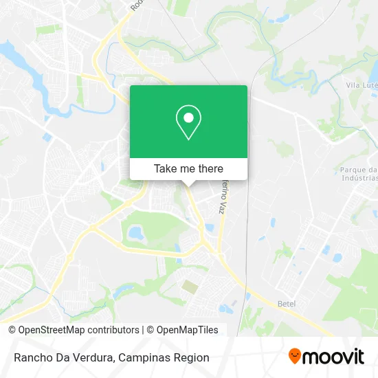 Rancho Da Verdura map