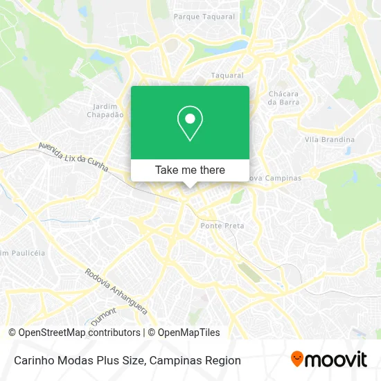 Carinho Modas Plus Size map