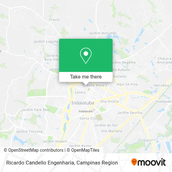 Ricardo Candello Engenharia map