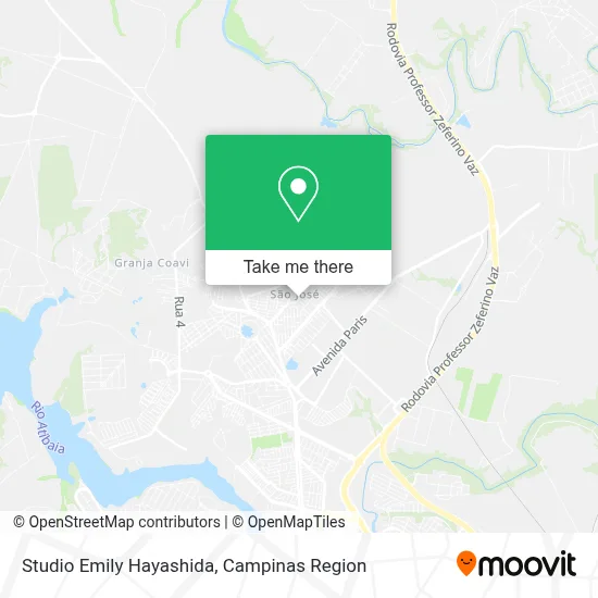 Studio Emily Hayashida map