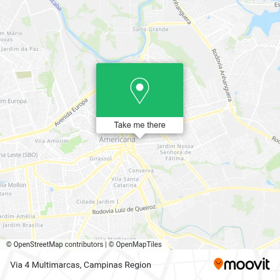 Via 4 Multimarcas map