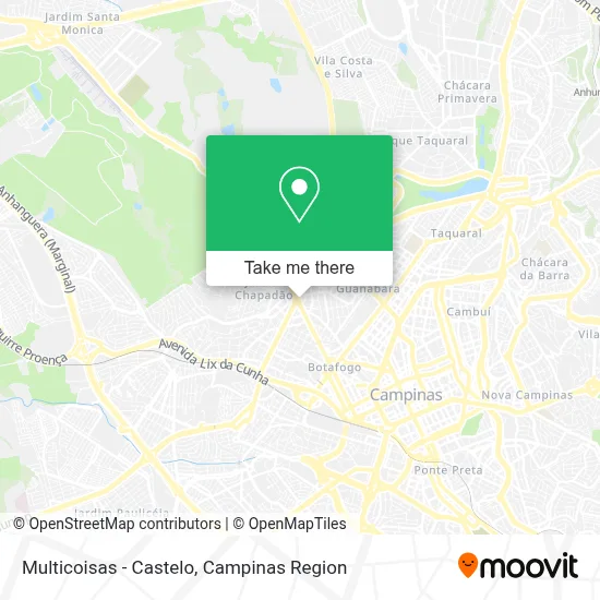 Multicoisas - Castelo map