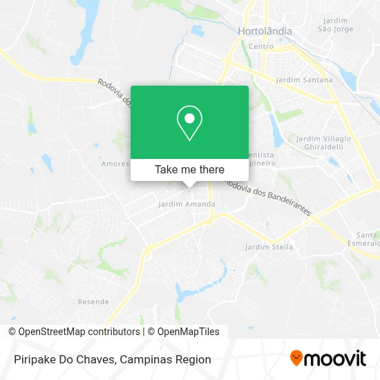 Piripake Do Chaves map