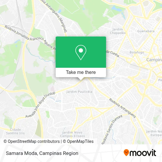 Samara Moda map