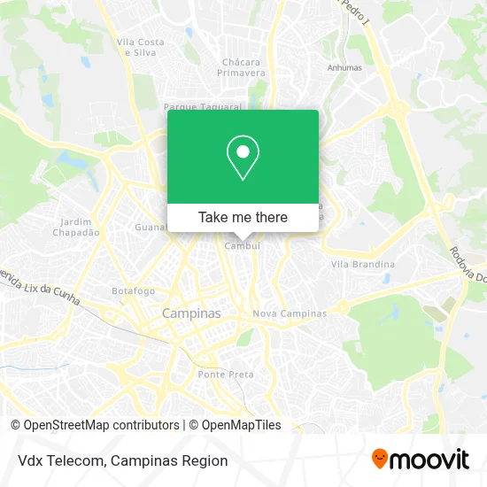 Vdx Telecom map