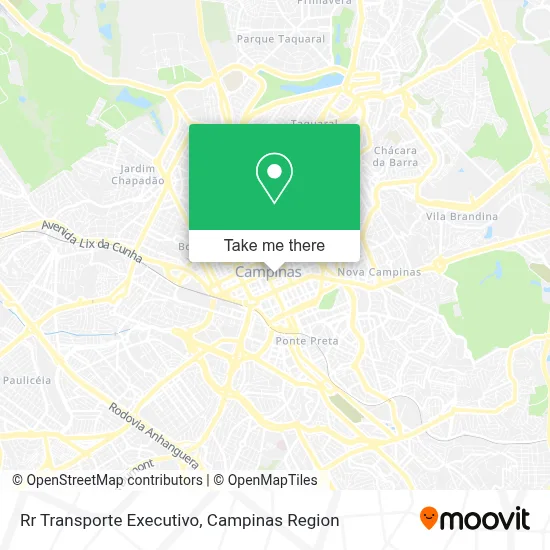Rr Transporte Executivo map