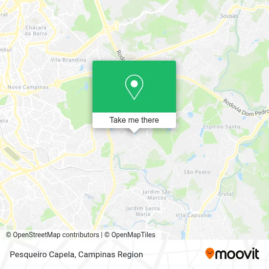 Pesqueiro Capela map