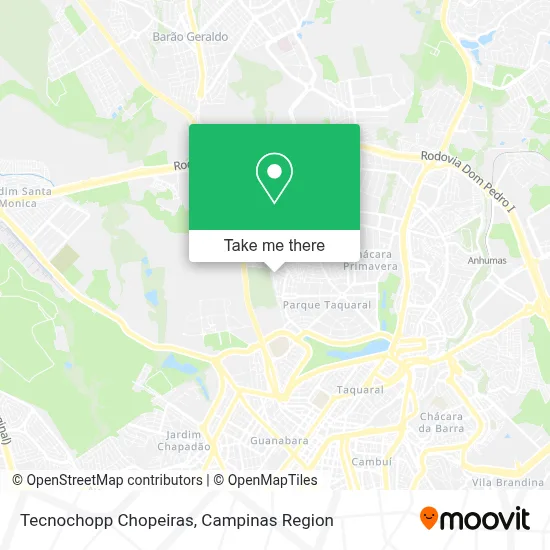Tecnochopp Chopeiras map