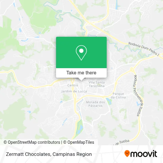 Zermatt Chocolates map