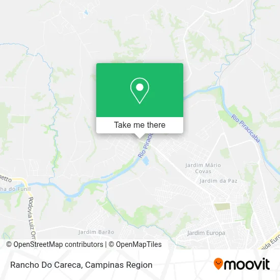 Rancho Do Careca map